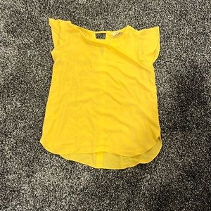 Yellow loft tank top